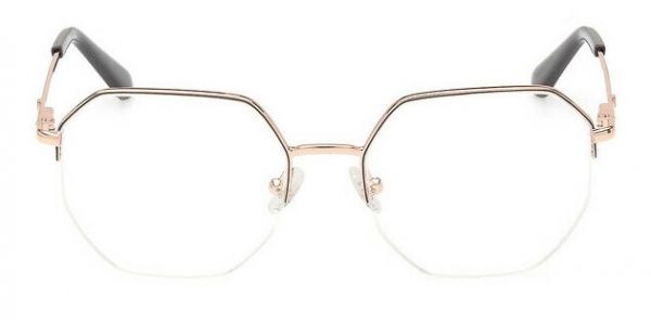 Guess GU2935 028 Gold Round Metal Women's Eyeglass Frames