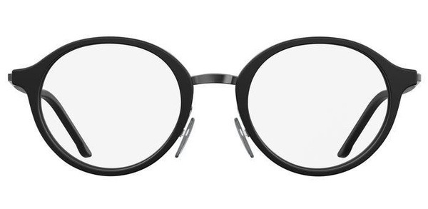 7th Street 7A027 Black Acetate Round Men's Eyeglass Frames