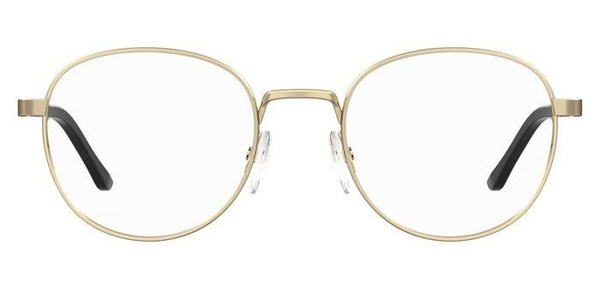 Gold Metal Round Eyeglass Frames (7Th Street S 303 J5G) - Men's & Women's