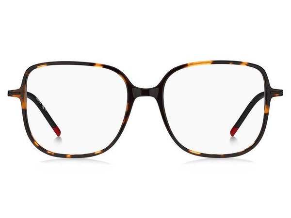 Hugo HG 1239 0UC Brown Square Acetate Women's Eyeglass Frames