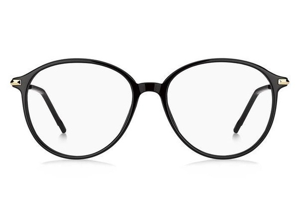 Hugo Boss BOSS 1273 807 Black Acetate Panto Sunglasses