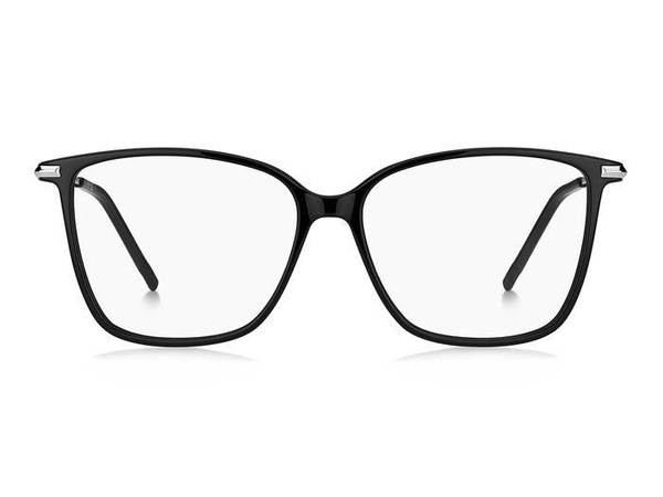 Hugo Boss BOSS 1330 807 Black Acetate Rectangular Women's Eyeglass Frames