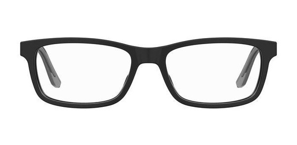 Black Rectangle Plastic Eyeglass Frames - 7Th Street S 332 08A