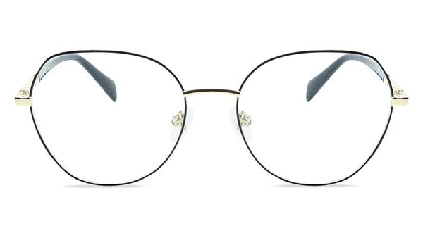 Blumarine 201S 301 Black Metal Panto Sunglasses Frames for Women