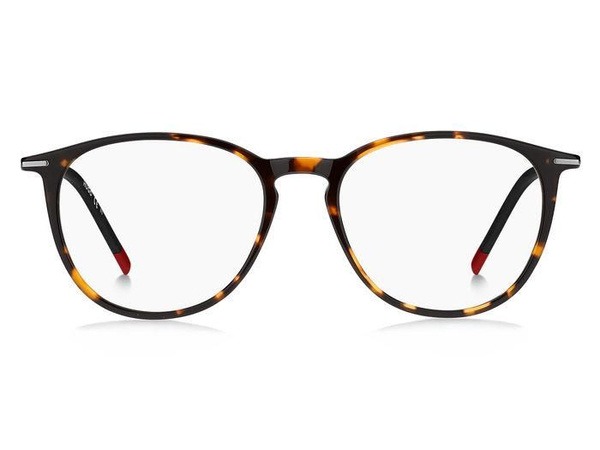 Hugo Boss HG1233 0UC Brown Acetate Panto Sunglasses