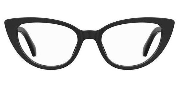 Moschino MOS605 807 Black Cat Eye Acetate Women's Eyeglasses