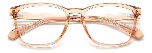 Polaroid PLD D462 733 Orange Rectangular Women's Sunglasses (Polyamide)