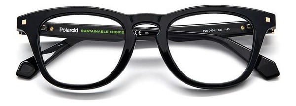 Polaroid PLD D434 807 Black Panto Women's Eyeglass Frames