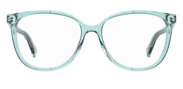 Moschino Love MOL558/TN 5CB Blue Acetate Panto Sunglasses