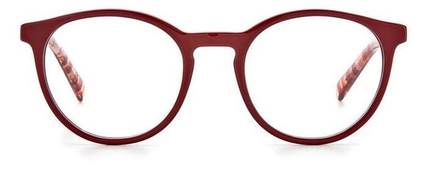 Red Acetate Panto M Missoni MMI 0068 C9A Women's Eyeglass Frames