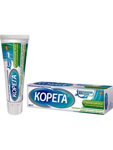 Corega Fresh Fit Denture Adhesive Cream - 40g