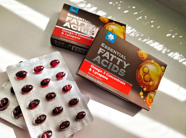 Lycopene & Omega-3: 30 Capsules for Enhanced Health