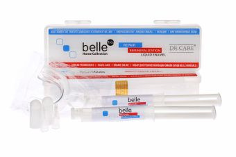 Belle Minerals Enamel Repair & Strengthening Kit with Mouth Trays & Hydroxyapatite Liquid Enamel