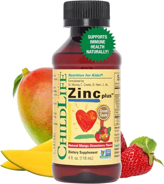 ChildLife Essentials Zinc Liquid Supplement for Kids (118ml)