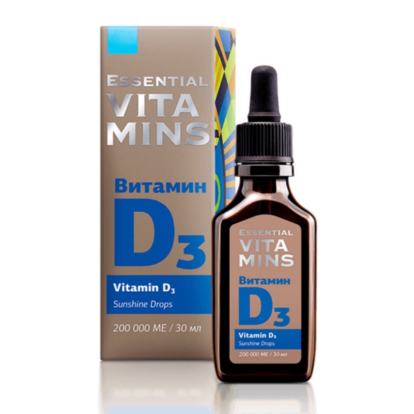 Vitamin D3 30ml: Essential Supplement