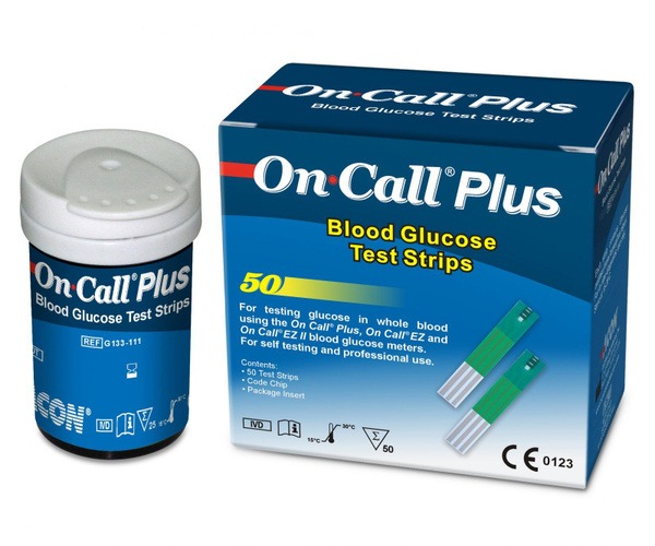 On Call Plus Test Strips (50 Count)