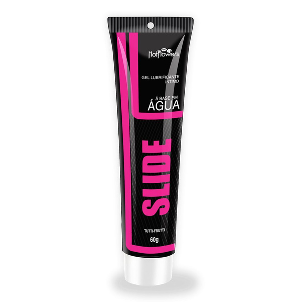 Slide Water-Based Intimate Gel, Tutti-Frutti - 60g