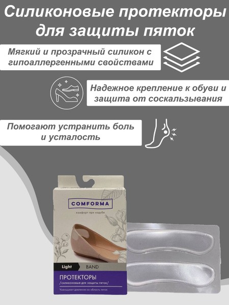 Heel Protectors: Silicone Heel Cups for Pain Relief