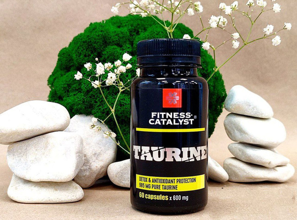 Taurine Fitness Supplement: 60 Capsules
