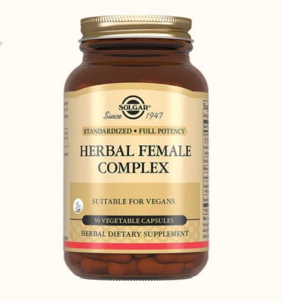 Solgar Women's Herbal Complex Capsules (50 Count)