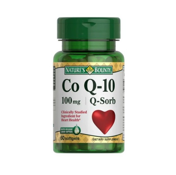 Nature's Bounty CoQ10 100mg Softgels (60 Count)
