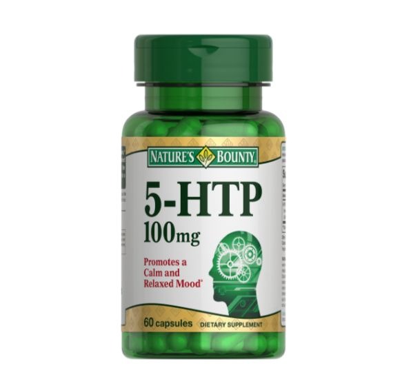Nature's Bounty 5-HTP 100mg Capsules (60 Count)