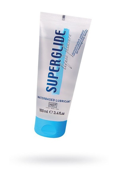 Superglide Water-Based Lubricant - 100ml Intimate Gel