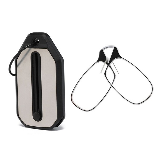 Keychain Reading Glasses: 200% Magnification