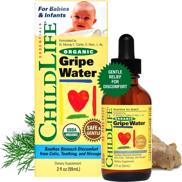 ChildLife Organic Gripe Water for Babies (59ml) - USA