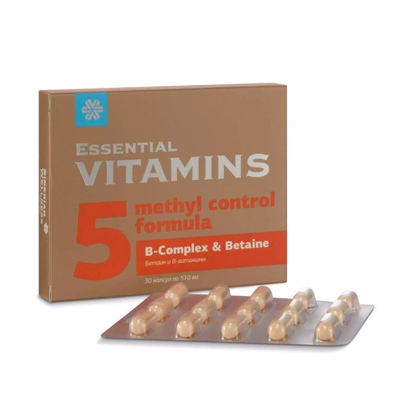Betaine & B Vitamins for Cardiovascular Health: Siberian Wellness 30 Capsules