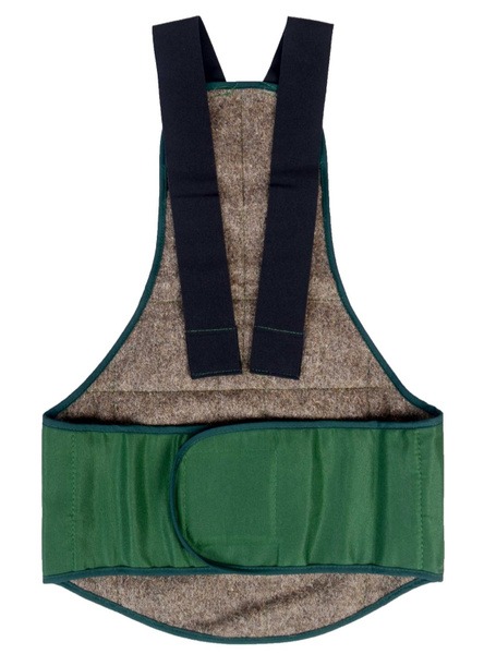 Green Dog Hair Back Support Brace – Sizes 46-48
