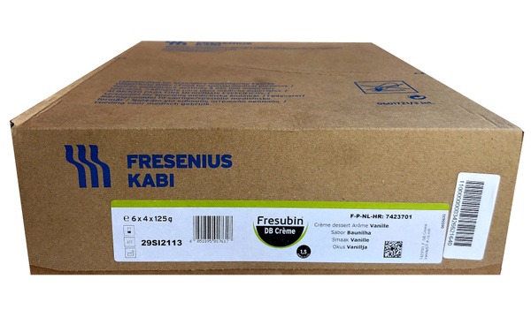 Fresubin Diabetes Vanilla Cream, 24 x 125g (188kcal)