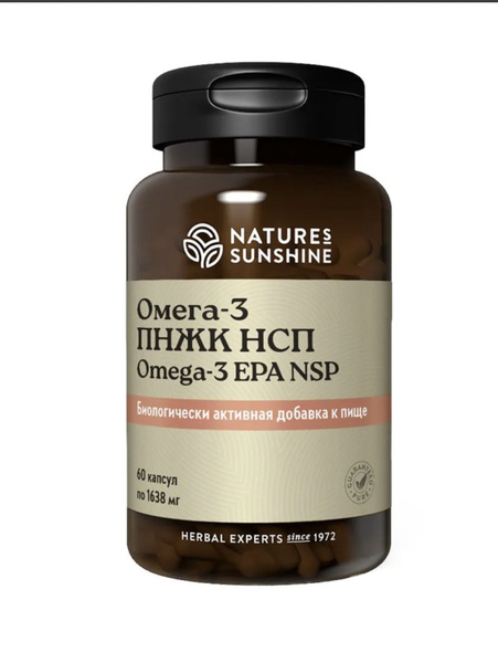 Omega-3 EPA (1638mg) NSP: Powerful Omega-3 Fish Oil Supplement