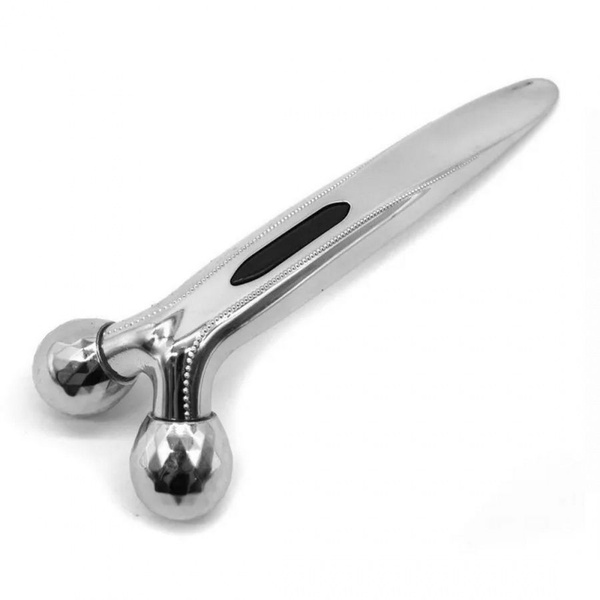 3D Facial & Body Roller Massager - Silver Andorse