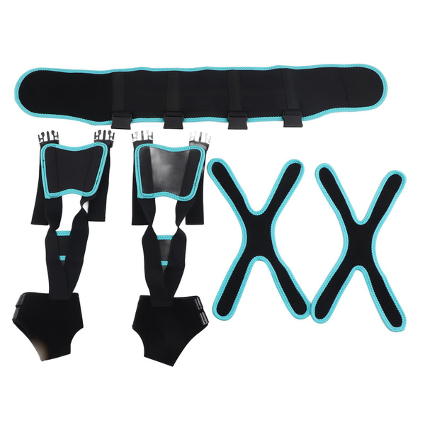 Leg Corrector Belt: High Elasticity, Straightening Support (Adults S - 43.3"-51.2")