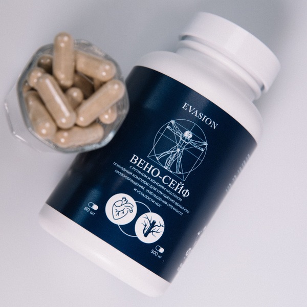 Venous Health Support with Rutin & Horse Chestnut: Evasion Bio