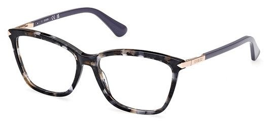 Guess GU2880 056 Grey Rectangular Plastic Women's Eyeglass Frames