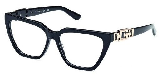 Guess GU2985 001 Black Butterfly Sunglasses for Women