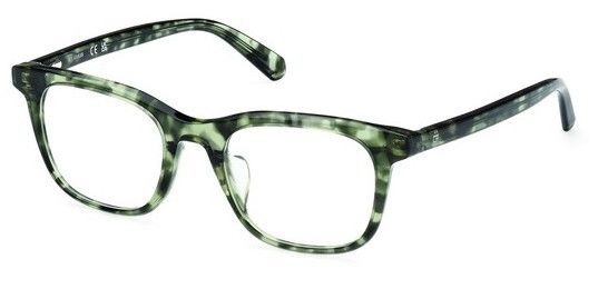 Guess GU 50092-H 098 Green Square Plastic Men's Eyeglass Frames