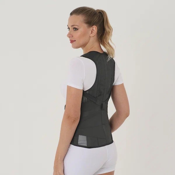 Back Support Brace B-504 with Rigid Fixation – Size 5, Height 1