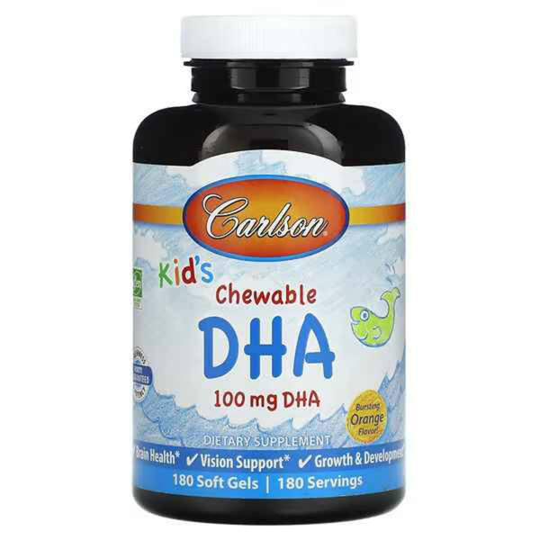 Carlson Omega-3 Fish Oil 180 Softgels (DHA/EPA)
