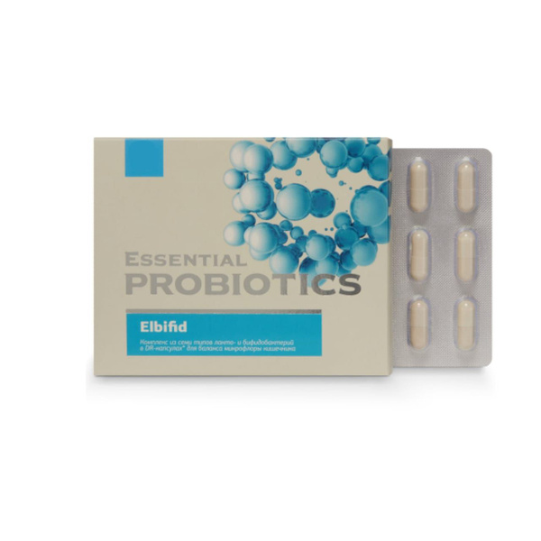 Elbifid Essential Probiotics: 15 Capsules