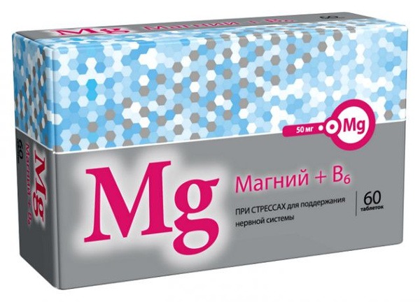 Magnesium B6 for Stress Relief: 60 Tablets (600mg)