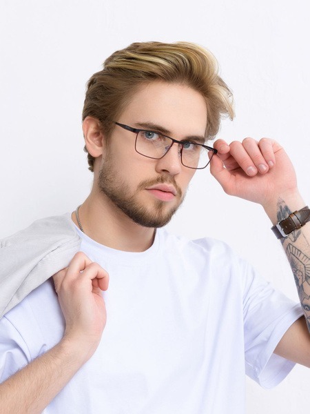 MARC JOHN MJ0689 Eyeglass Frames - Durable, Stylish, & Blue Light Blocking