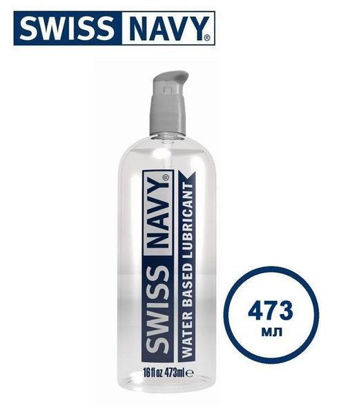 Swiss Navy Water-Based Lubricant (16 oz)