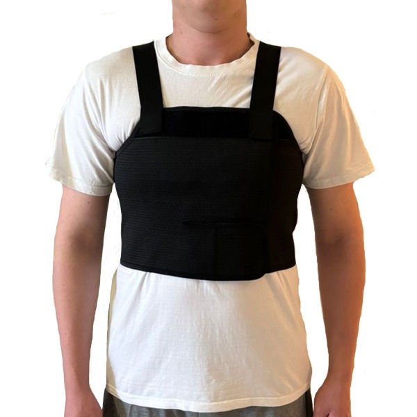Men's Post-Surgery Compression Vest (100-120cm Chest) - Heart & Chest Surgery Support
