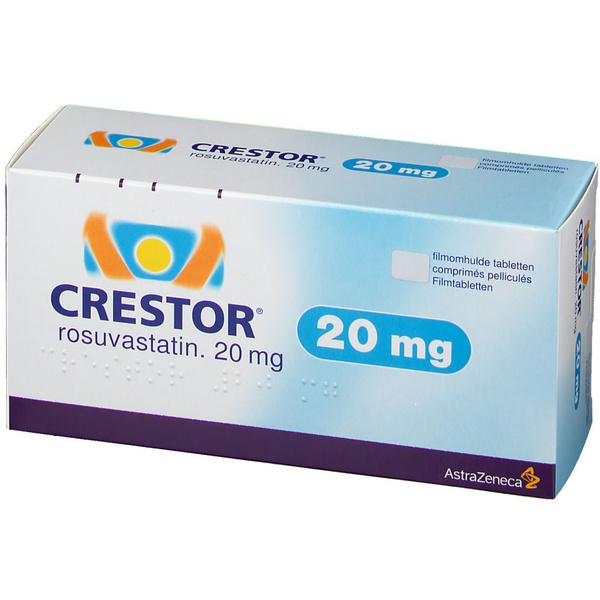 Crestor 20mg Tablets (28 Count) - Turkey