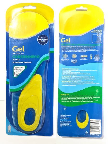 Scholl Gel Activ Silicone Shoe Insoles (2 Pack) for Pain Relief and Comfort