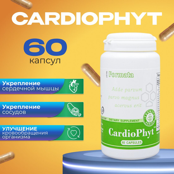 CardioPhyt Santegra: 60 Capsules for Heart & Vascular Health