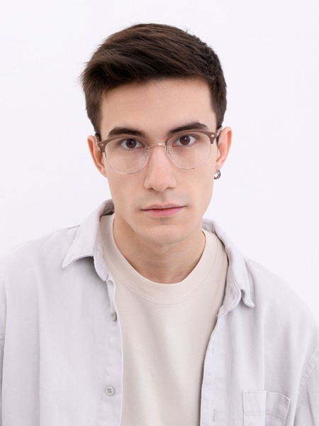 HAVVS M2691 Unisex Eyeglass Frames with Blue Light Blocking Lenses